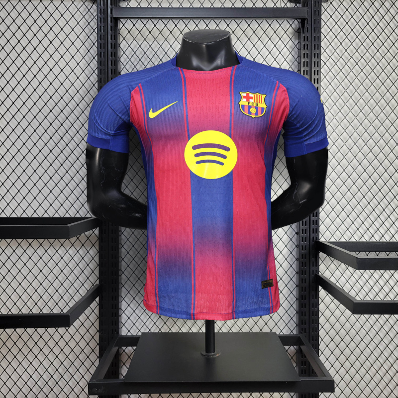 player Barcelona home 25/26 new season Football Jersey Sports shirt