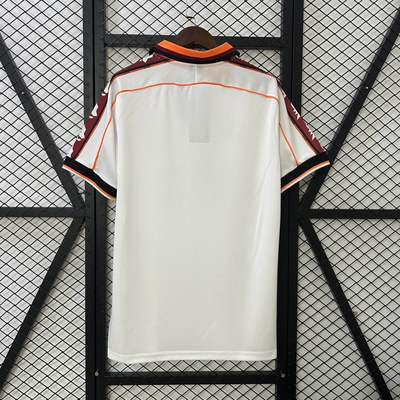 Roma Away Retro 98/99 Football Jersey Sports Shirt