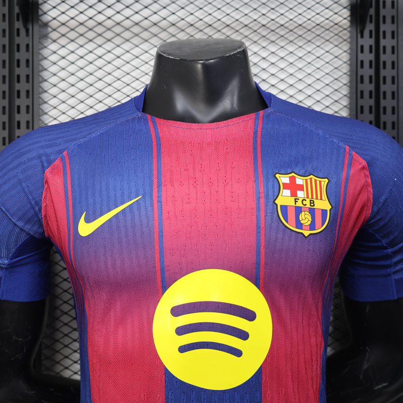 player Barcelona home 25/26 new season Football Jersey Sports shirt