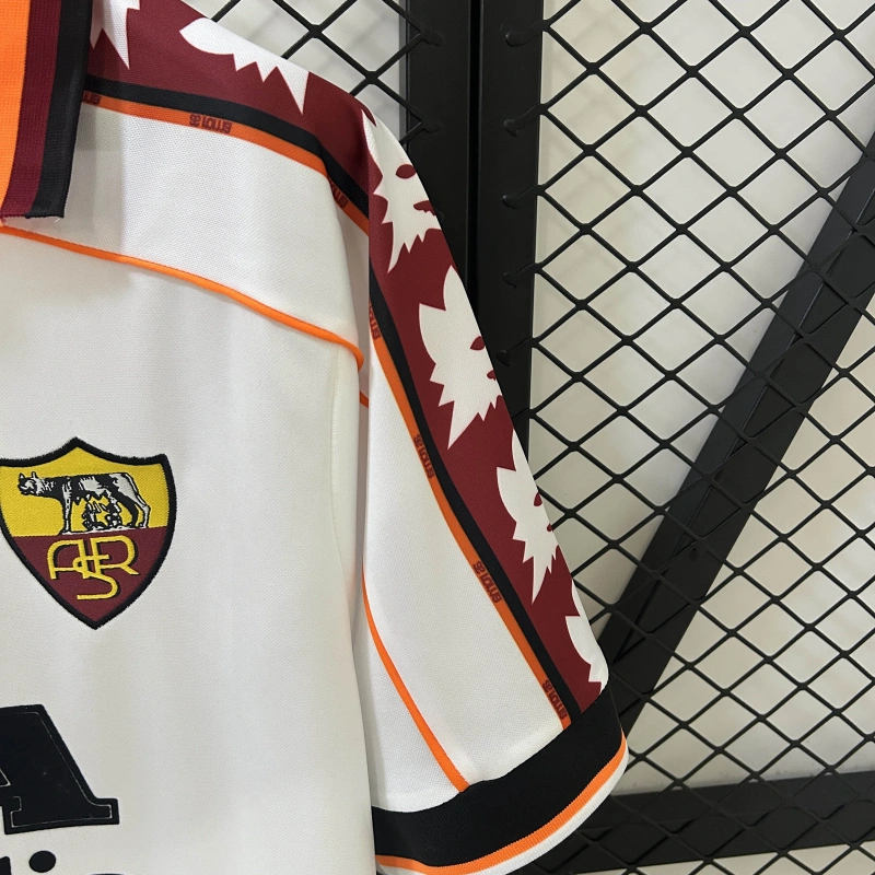 Roma Away Retro 98/99 Football Jersey Sports Shirt