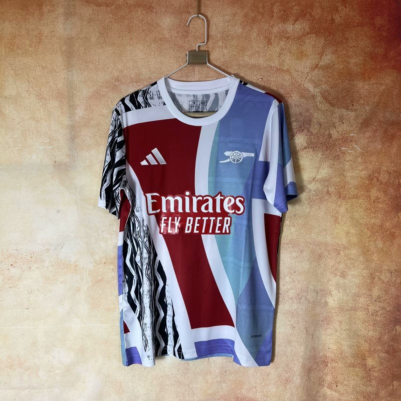 Arsenal Training Jersey 24/25 New Season Football Jersey Sports Shirt