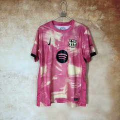 Barcelona Pink training shirt 25/26 New Season Football Jersey Sports Shirt