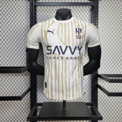 Player Al-Hilal Away 25/26 New Season Football Jersey Sports Shirt