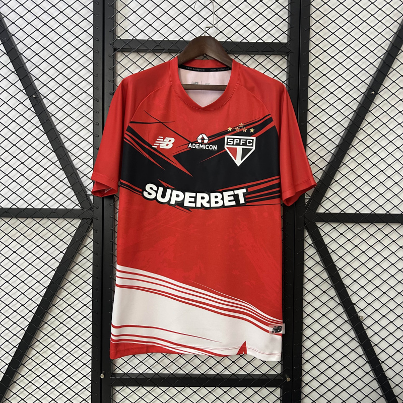Sao Paulo Training clothes 25/26 New Season Football Jersey Sports Shirt