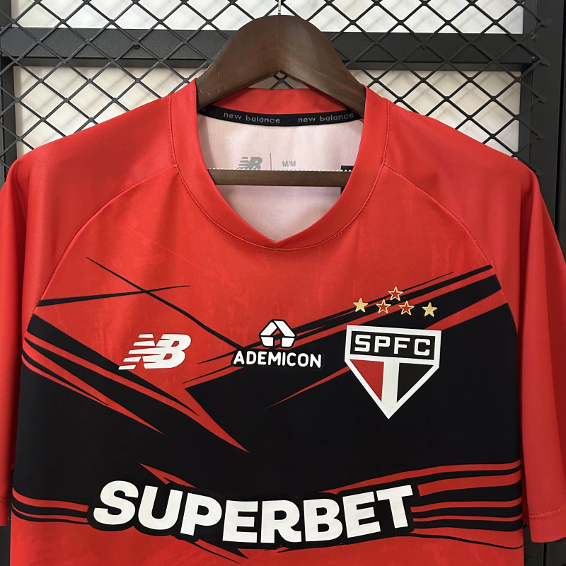 Sao Paulo Training clothes 25/26 New Season Football Jersey Sports Shirt