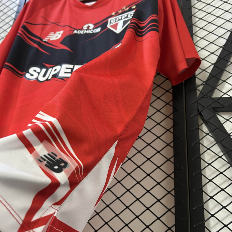 Sao Paulo Training clothes 25/26 New Season Football Jersey Sports Shirt