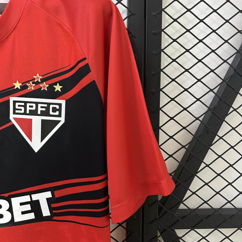Sao Paulo Training clothes 25/26 New Season Football Jersey Sports Shirt