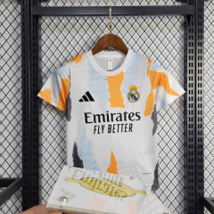 KIDS Real Madrid training uniform 24/25 shirt+shorts kit football team shirt Jersey