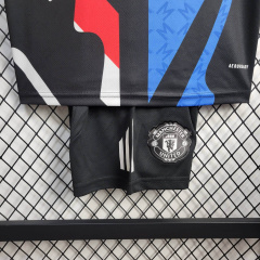 KIDS Manchester United training uniform 24/25 shirt+shorts kit football team shirt Jersey