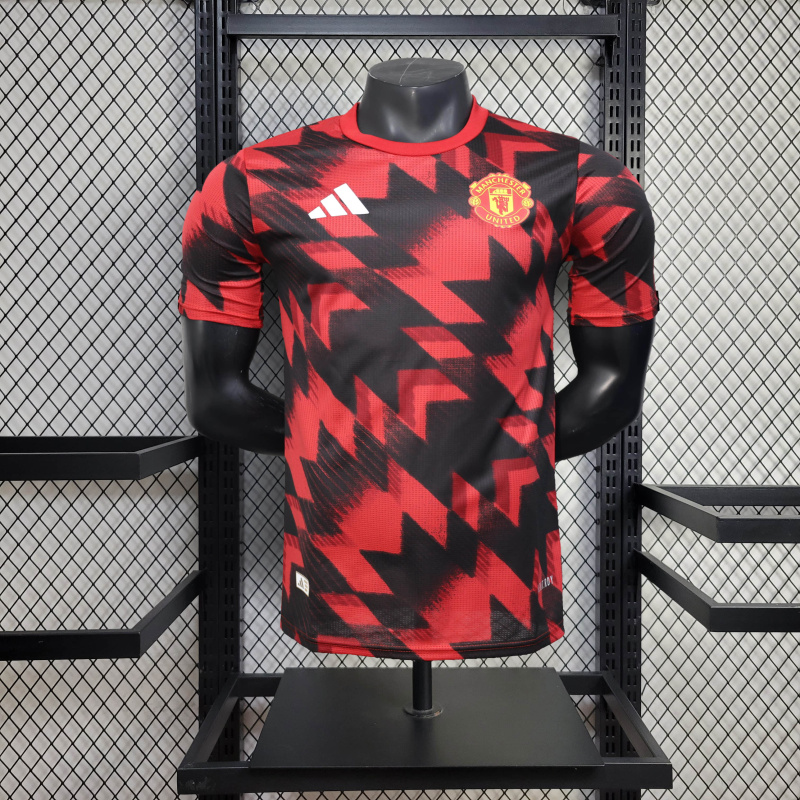 Player Manchester United Training Jersey 25/26 New Season Football Jersey Sports Shirt