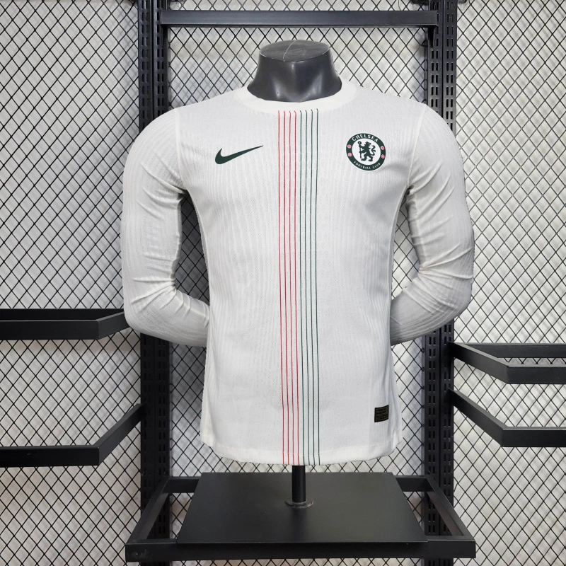 Player Chelsea Away Long Sleeve 25/26 New Season Football Jersey Sports Shirt