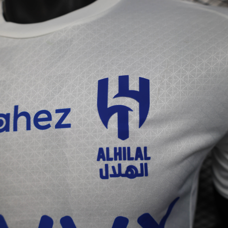 Player Al-Hilal Away 25/26 New Season Football Jersey Sports Shirt