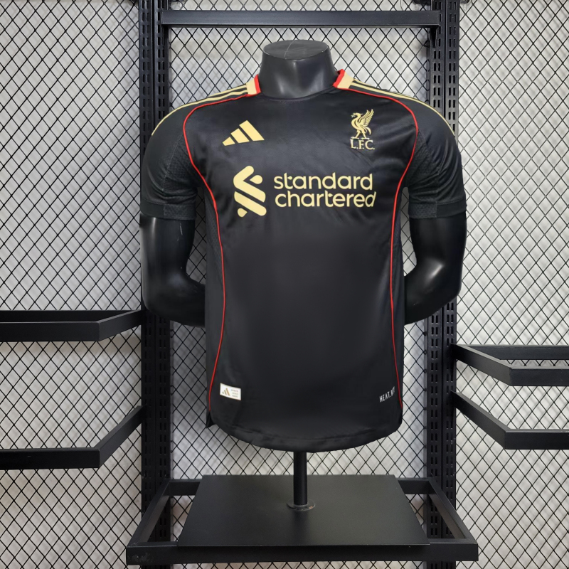 Player Liverpool 2 Away 25/26 New Season Football Jersey Sports Shirt
