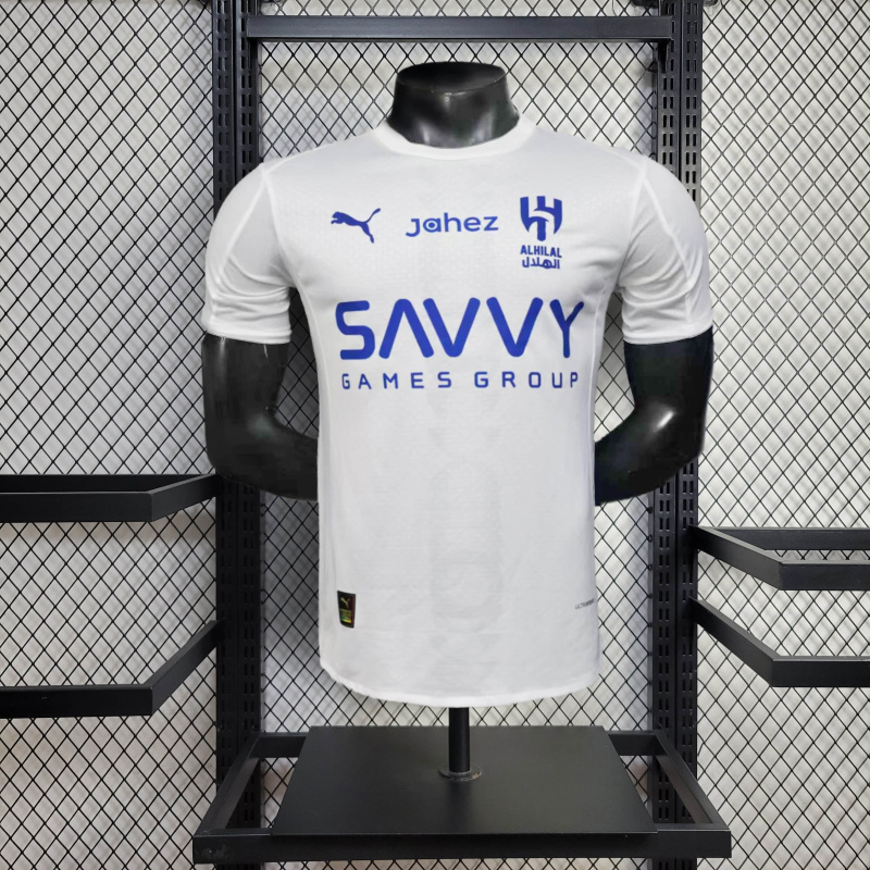 Player Al-Hilal Away 25/26 New Season Football Jersey Sports Shirt