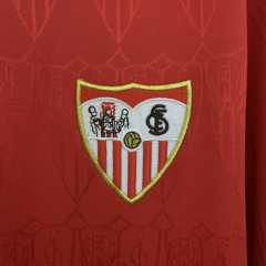 Sevilla Away  Retro 91/92 Football Jersey Sports Shirt