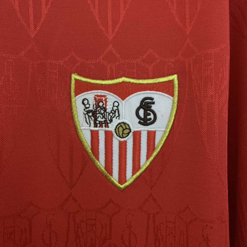 Sevilla Away  Retro 91/92 Football Jersey Sports Shirt