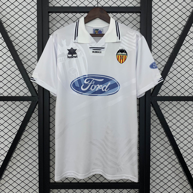 Valencia Home Retro 99/00 Football Jersey Sports Shirt