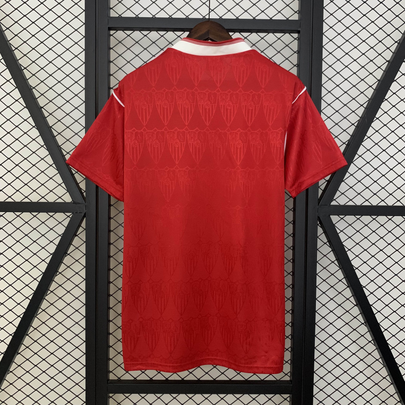 Sevilla Away  Retro 91/92 Football Jersey Sports Shirt