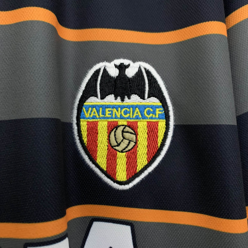 Valencia Away Retro 99/00 Football Jersey Sports Shirt