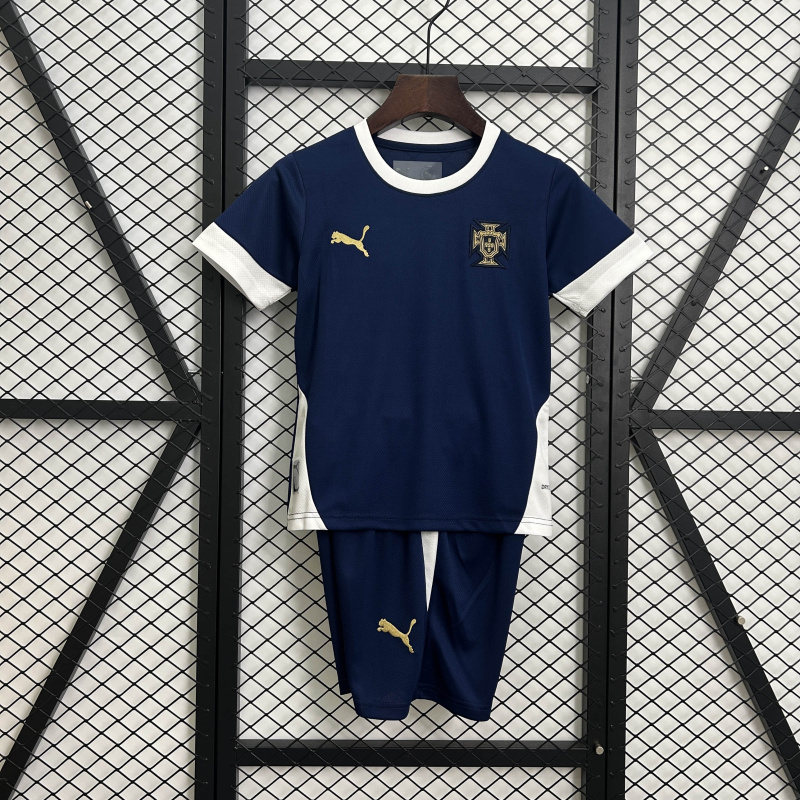KIDS Portugal Training clothes 25/26 New Season Football Jersey Sports Shirt
