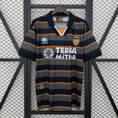 Valencia Away Retro 99/00 Football Jersey Sports Shirt