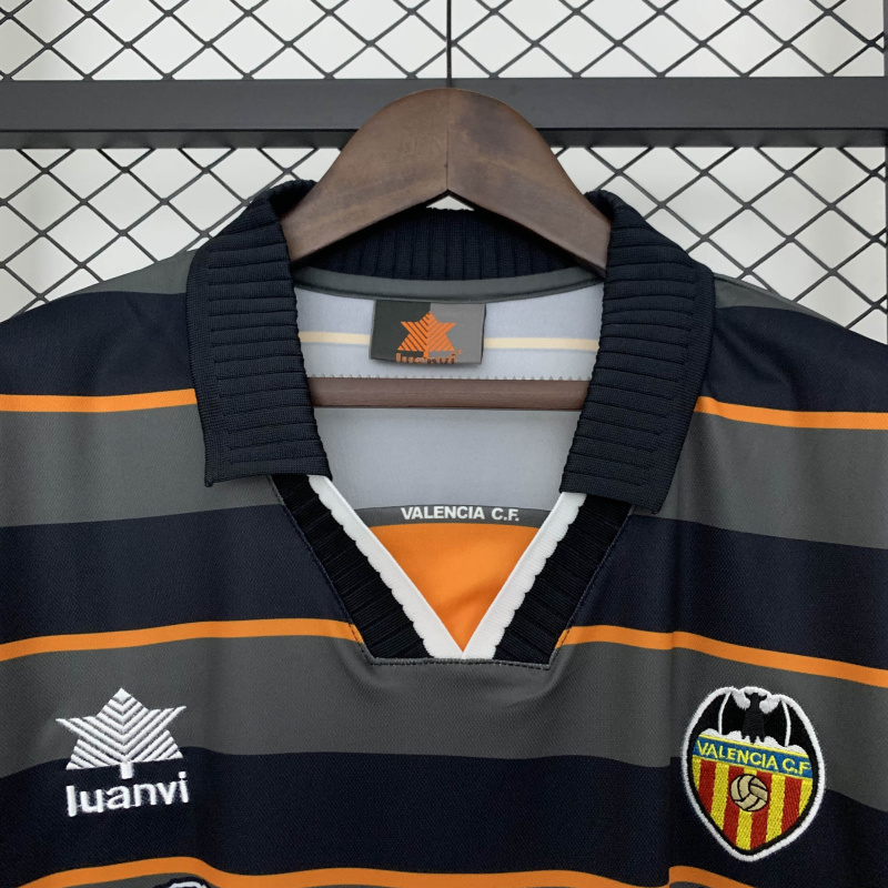 Valencia Away Retro 99/00 Football Jersey Sports Shirt
