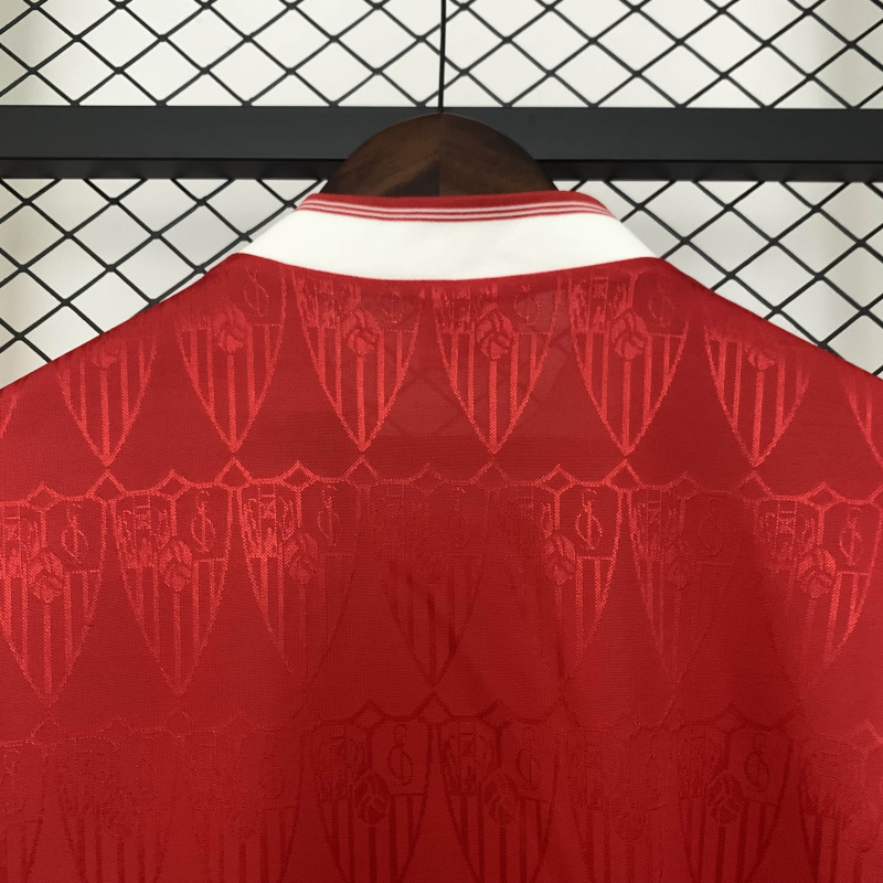 Sevilla Away  Retro 91/92 Football Jersey Sports Shirt
