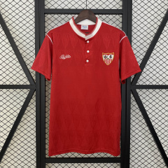 Sevilla Away  Retro 91/92 Football Jersey Sports Shirt
