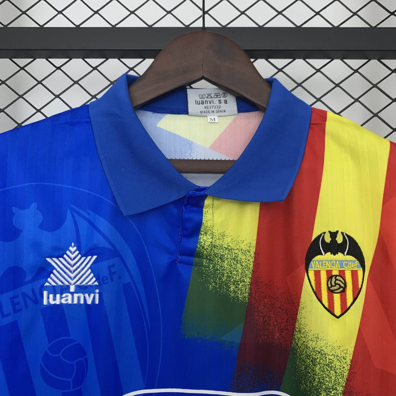 Valencia Away Retro 95/96 Football Jersey Sports Shirt
