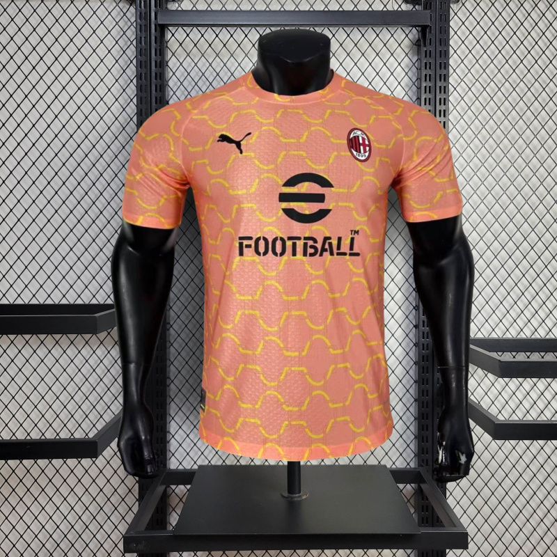 Players AC Milan Training Jersey 25/26 New Season Football Jersey Sports Shirt