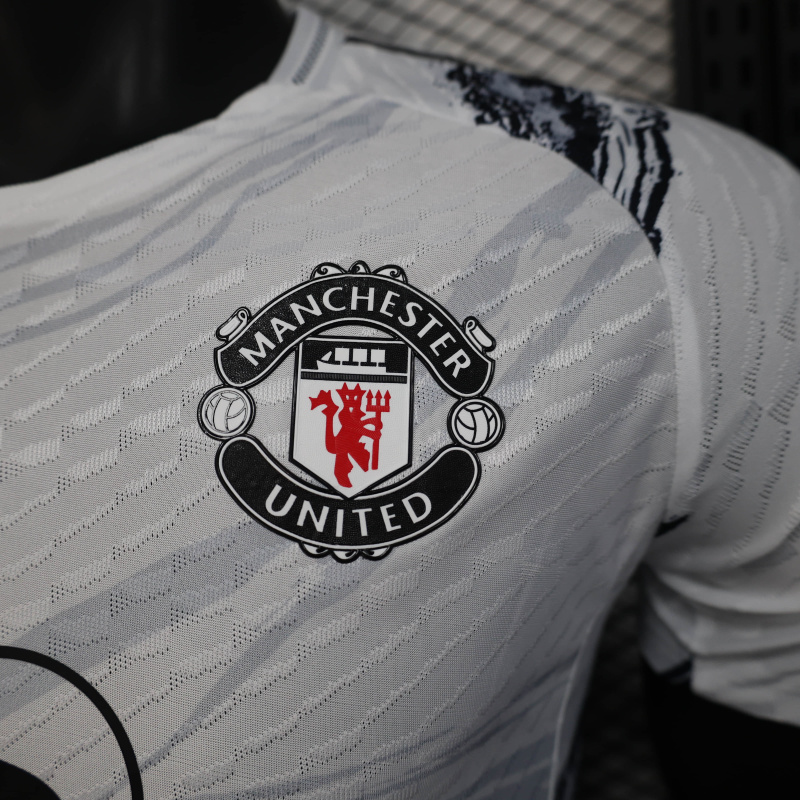 Player Manchester United Training Jersey 25/26 New Season Football Jersey Sports Shirt