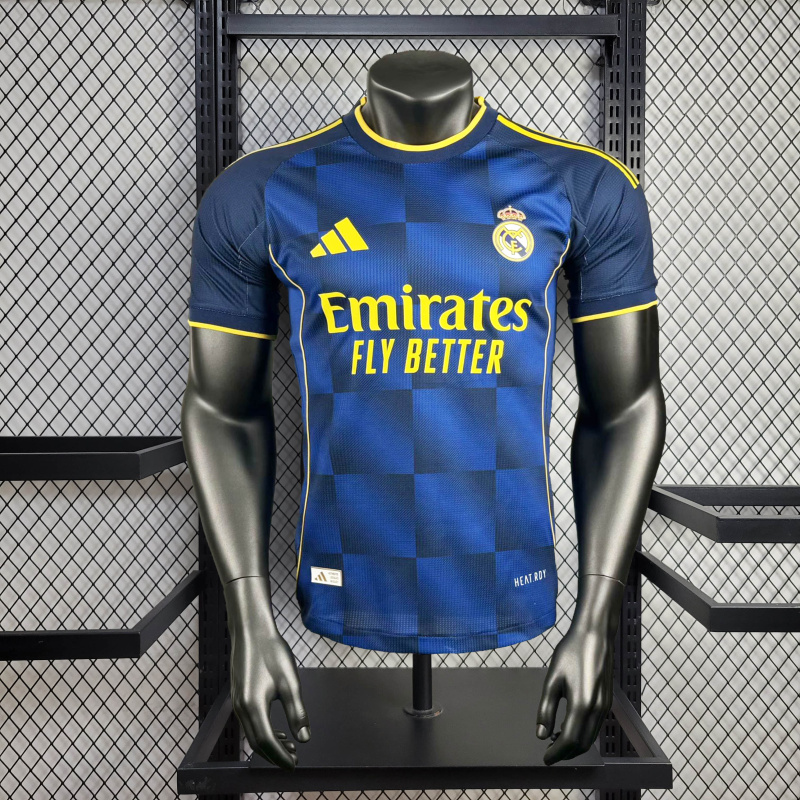 Player Real Madrid Training Jersey 25/26 New Season Football Jersey Sports Shirt
