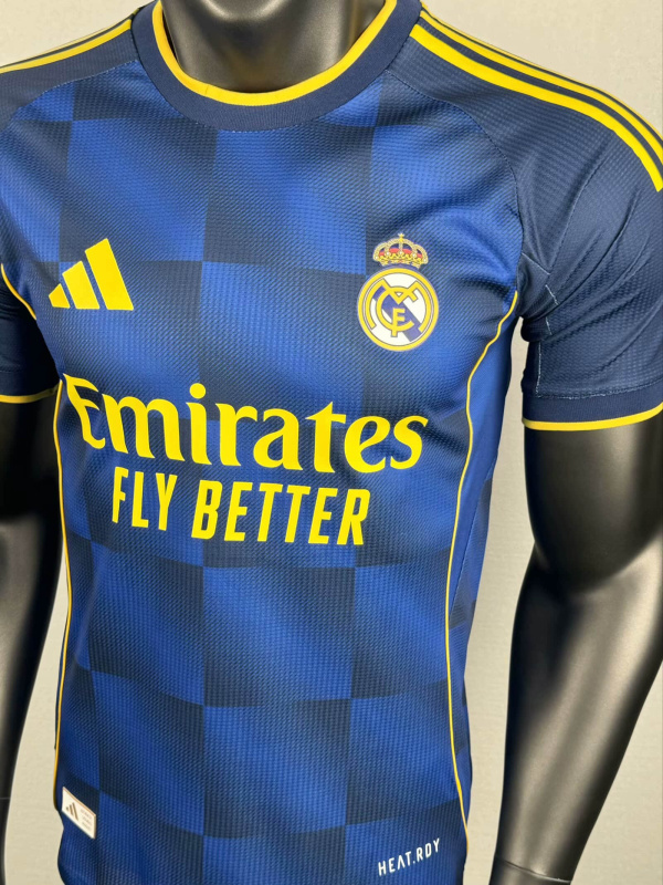 Player Real Madrid Training Jersey 25/26 New Season Football Jersey Sports Shirt