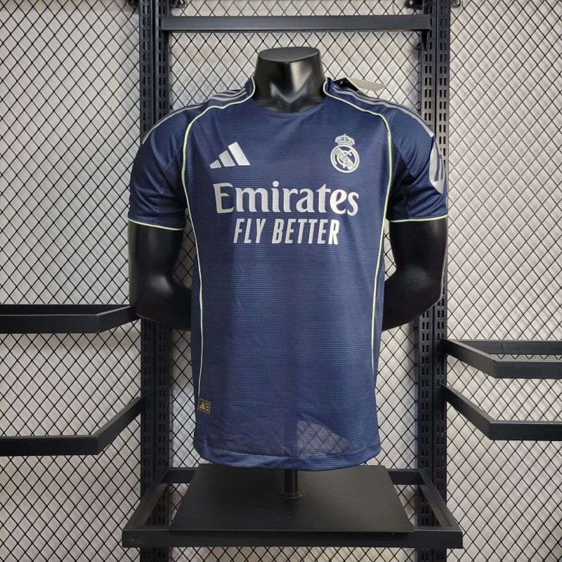 player Real Madrid away 25/26 new season Football Jersey Sports shirt