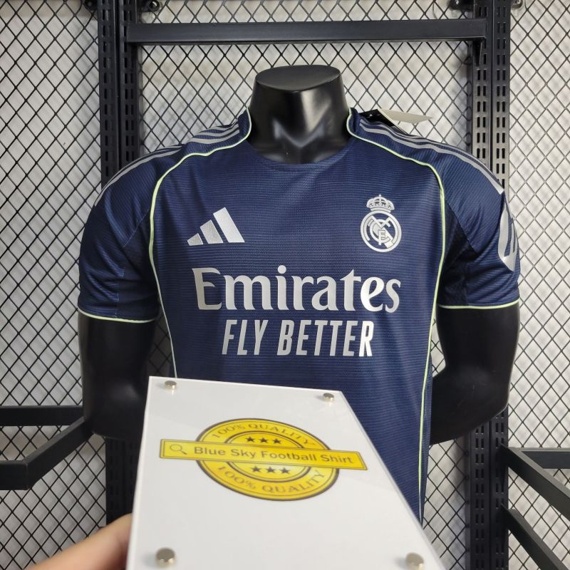player Real Madrid away 25/26 new season Football Jersey Sports shirt