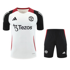 Manchester United Short sleeve training kit 25/26 New Season Football Jersey Sports Shirt
