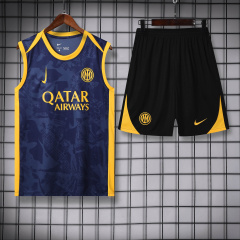 Inter Milan Short sleeve training kit 25/26 New Season Football Jersey Sports Shirt