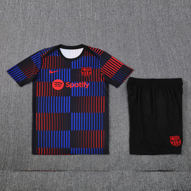 Barcelona Short sleeve training kit 25/26 New Season Football Jersey Sports Shirt