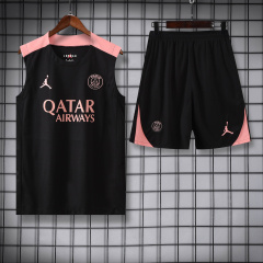 PSG Short sleeve training kit 25/26 New Season Football Jersey Sports Shirt