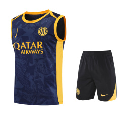 Inter Milan Short sleeve training kit 25/26 New Season Football Jersey Sports Shirt