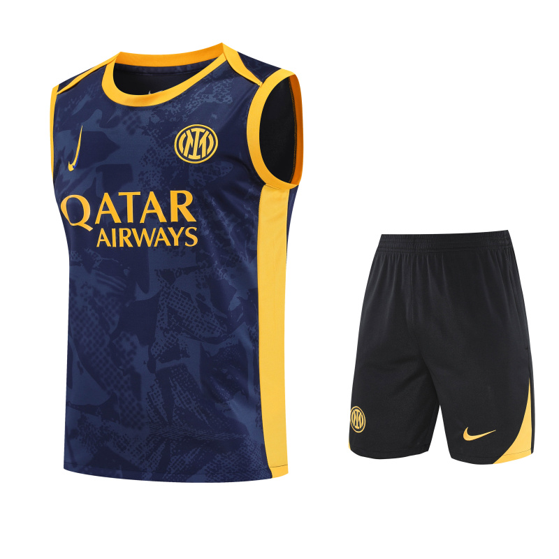 Inter Milan Short sleeve training kit 25/26 New Season Football Jersey Sports Shirt
