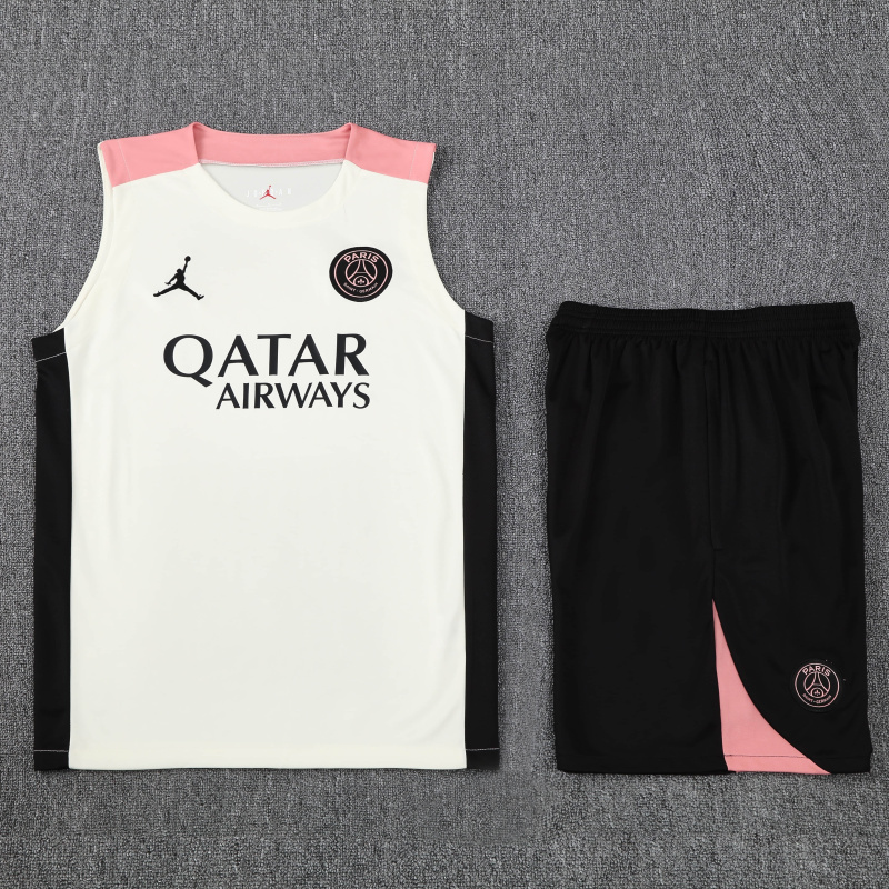 PSG Short sleeve training kit 25/26 New Season Football Jersey Sports Shirt