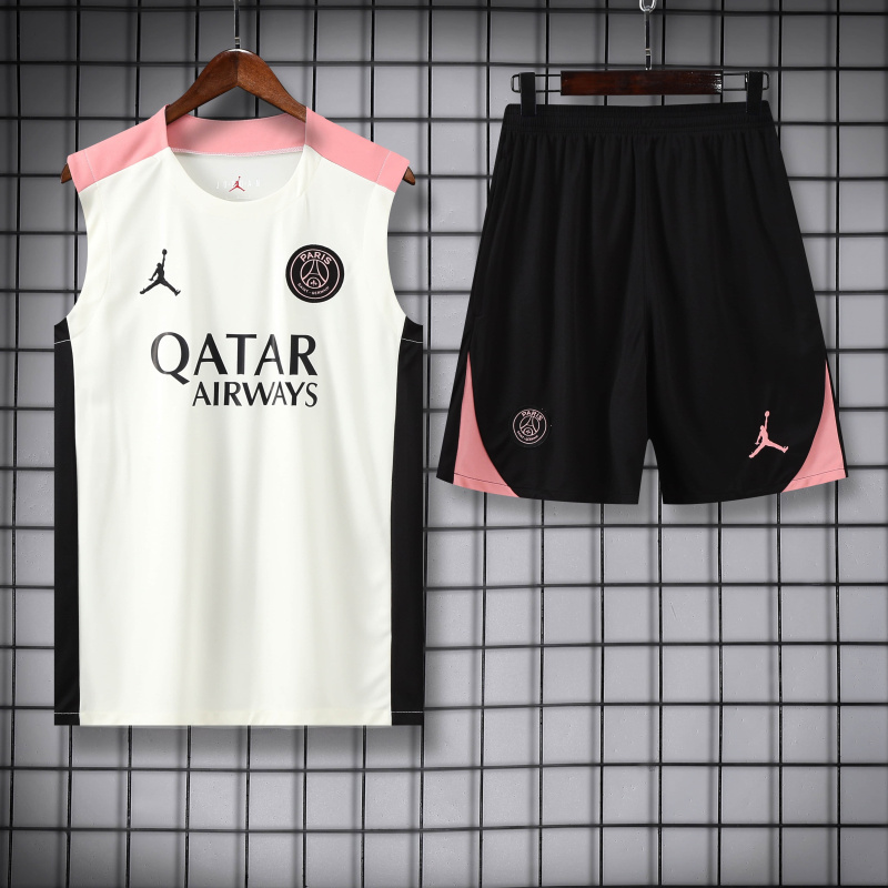 PSG Short sleeve training kit 25/26 New Season Football Jersey Sports Shirt
