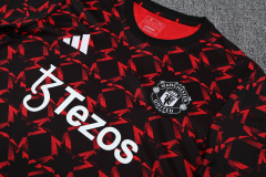 Manchester United Short sleeve training kit 25/26 New Season Football Jersey Sports Shirt