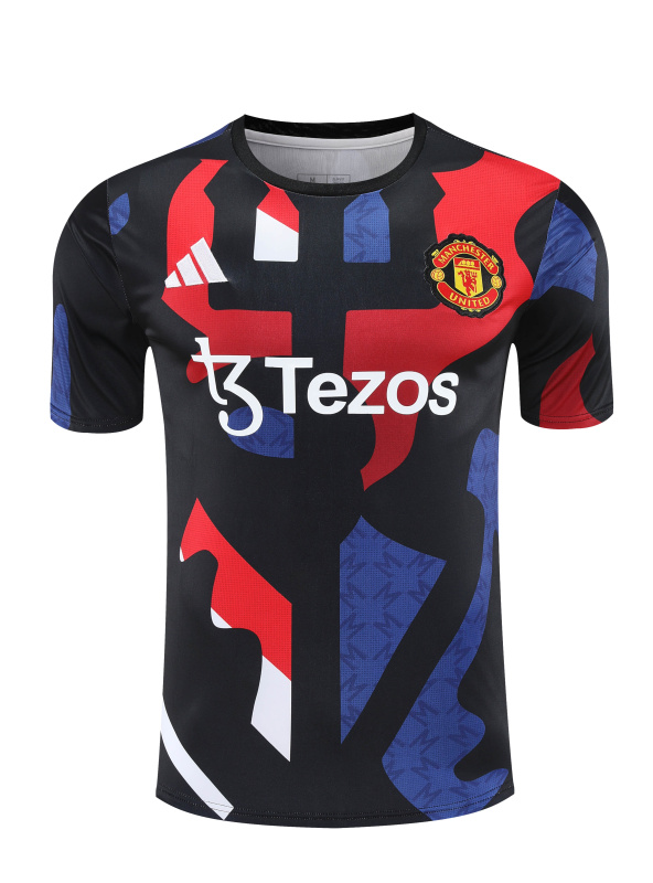 Manchester United Short sleeve training kit 25/26 New Season Football Jersey Sports Shirt