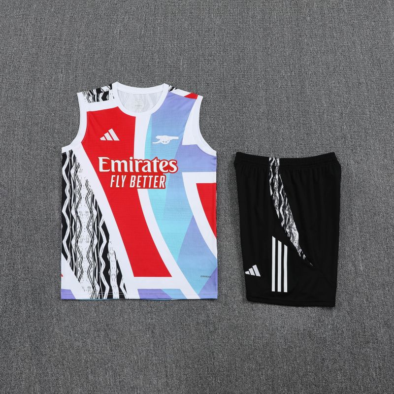 Arsenal Training Jersey Shirt + Shorts 25/26 New Season Football Jersey Sports Shirt