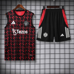 Manchester United Short sleeve training kit 25/26 New Season Football Jersey Sports Shirt