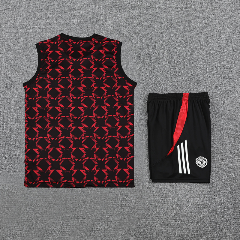 Manchester United Short sleeve training kit 25/26 New Season Football Jersey Sports Shirt