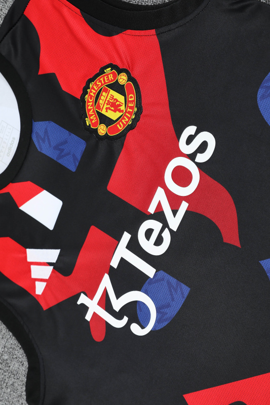 Manchester United Short sleeve training kit 25/26 New Season Football Jersey Sports Shirt