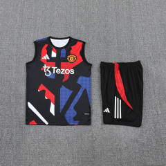 Manchester United Short sleeve training kit 25/26 New Season Football Jersey Sports Shirt